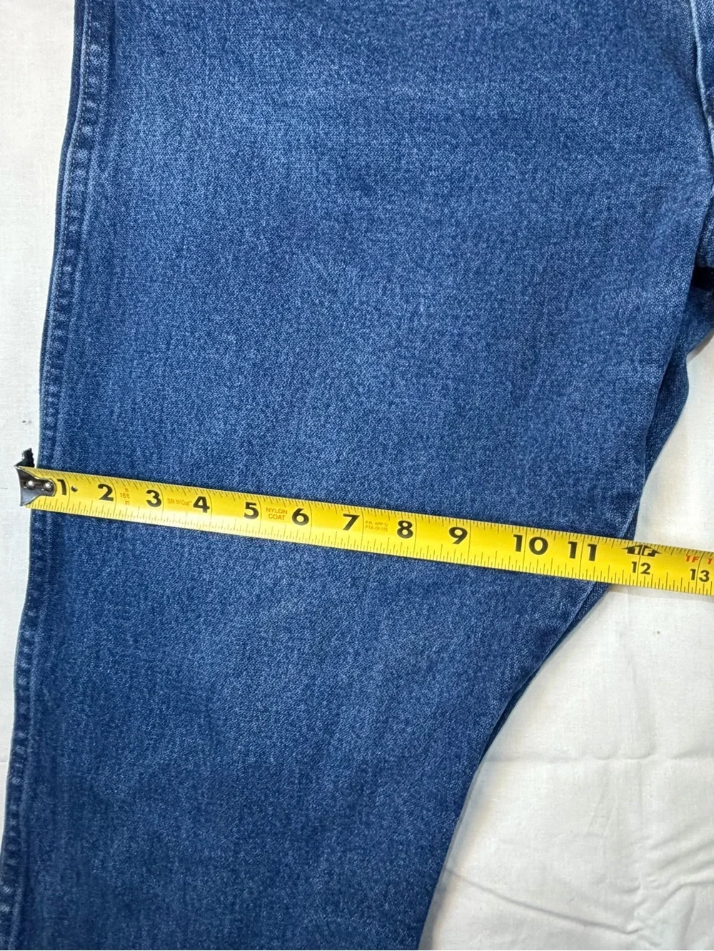 Wrangler Mens Cowboy Cut Jeans in Dark Blue Wash